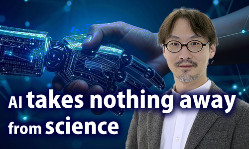 AI takes nothing away from science Interview