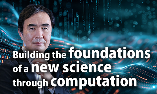 Building the foundations of a new science through computation Interview
